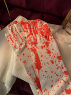 Guantes blancos con efecto