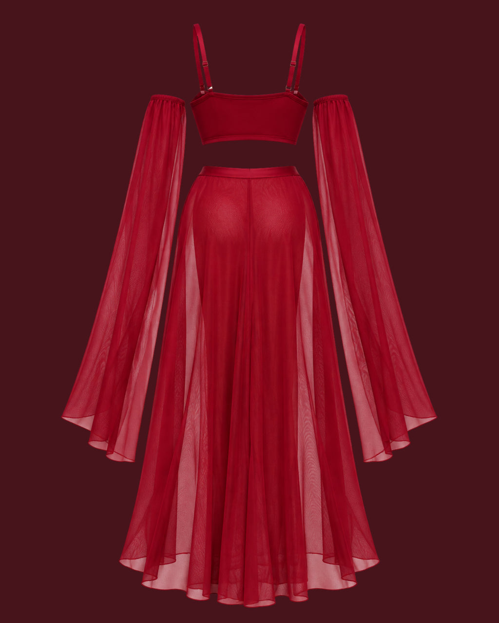Burgundy Muse Custome