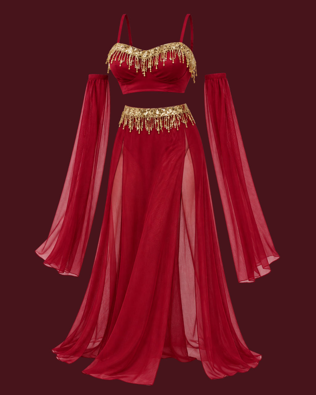 Burgundy Muse Custome