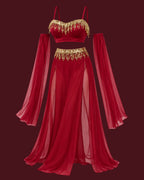 Burgundy Muse Custome