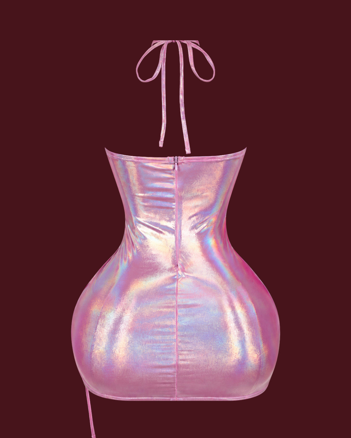 Pink Holographic Dress