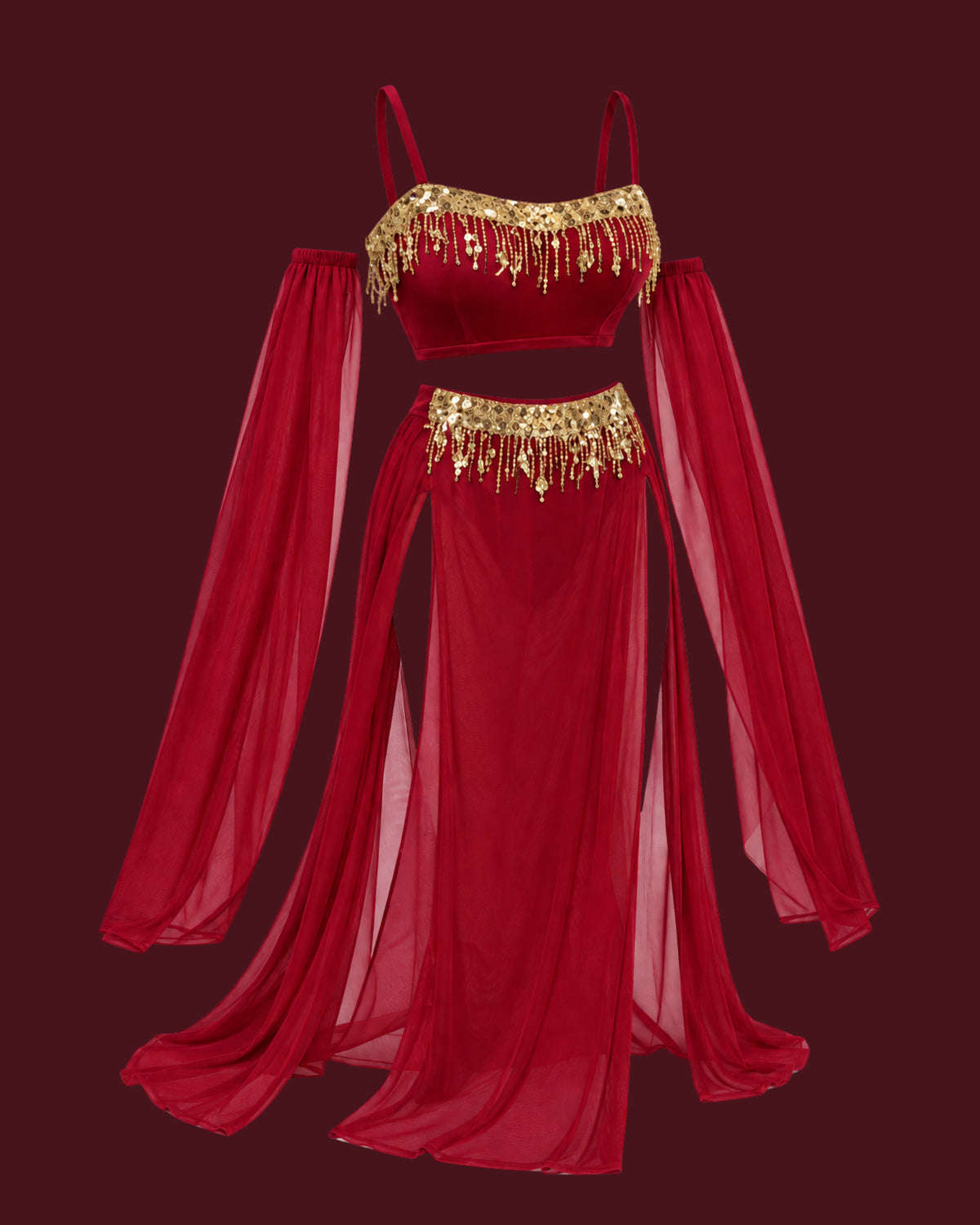 Burgundy Muse Custome