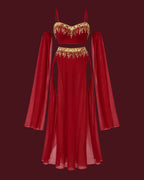 Burgundy Muse Custome