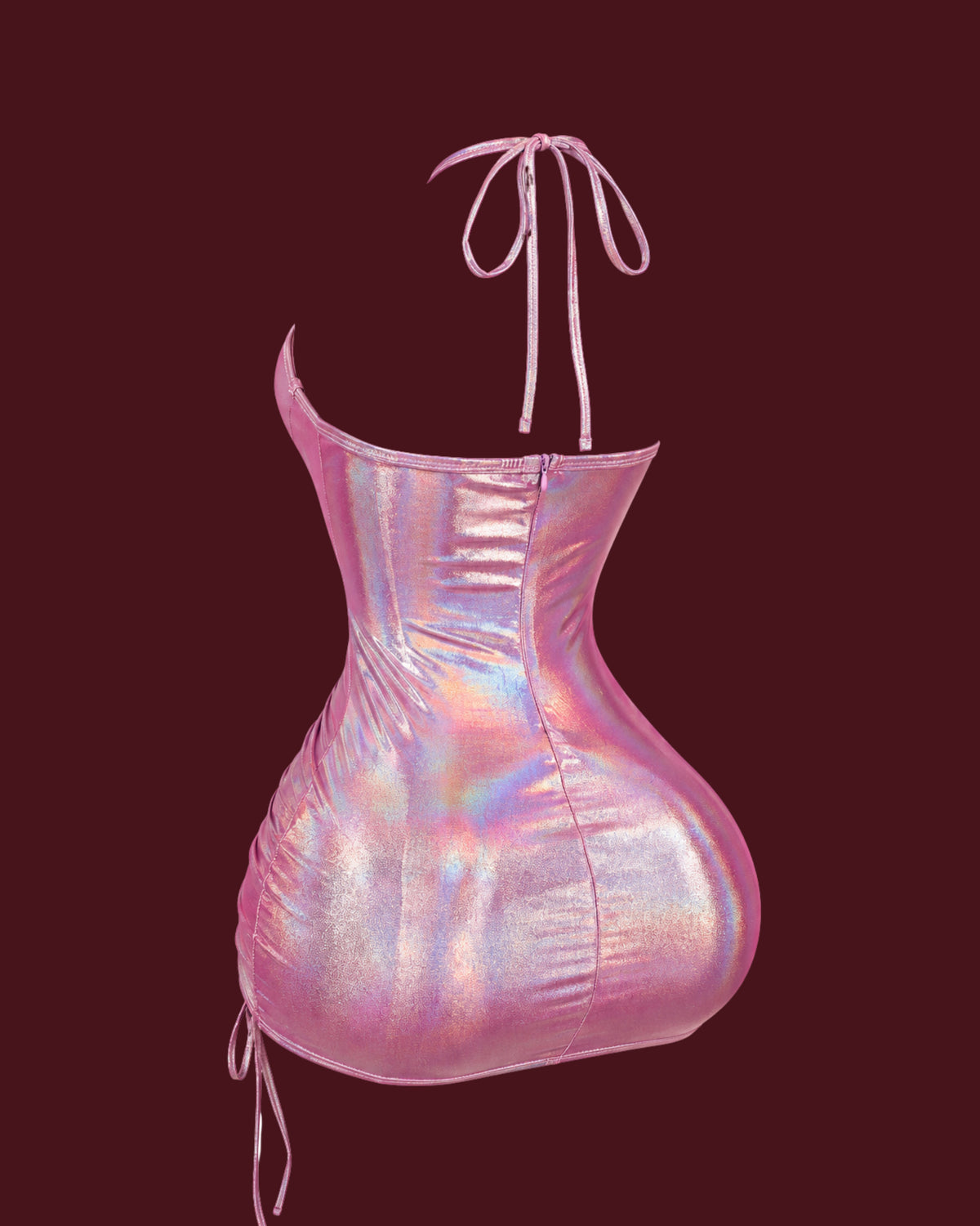 Pink Holographic Dress
