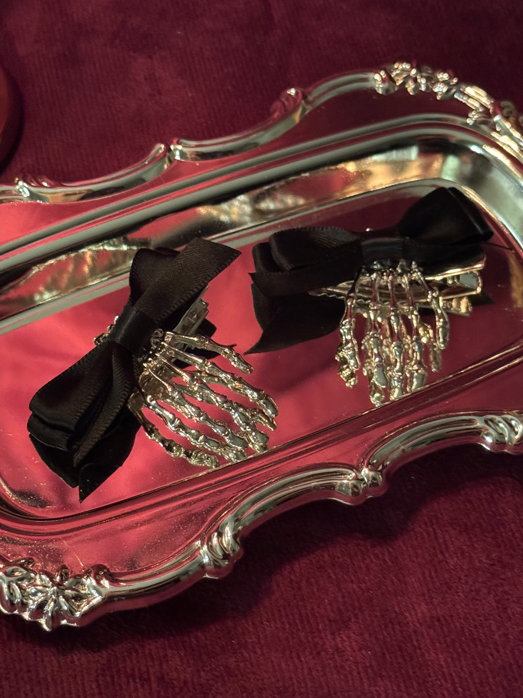 Gothic Lace Bows