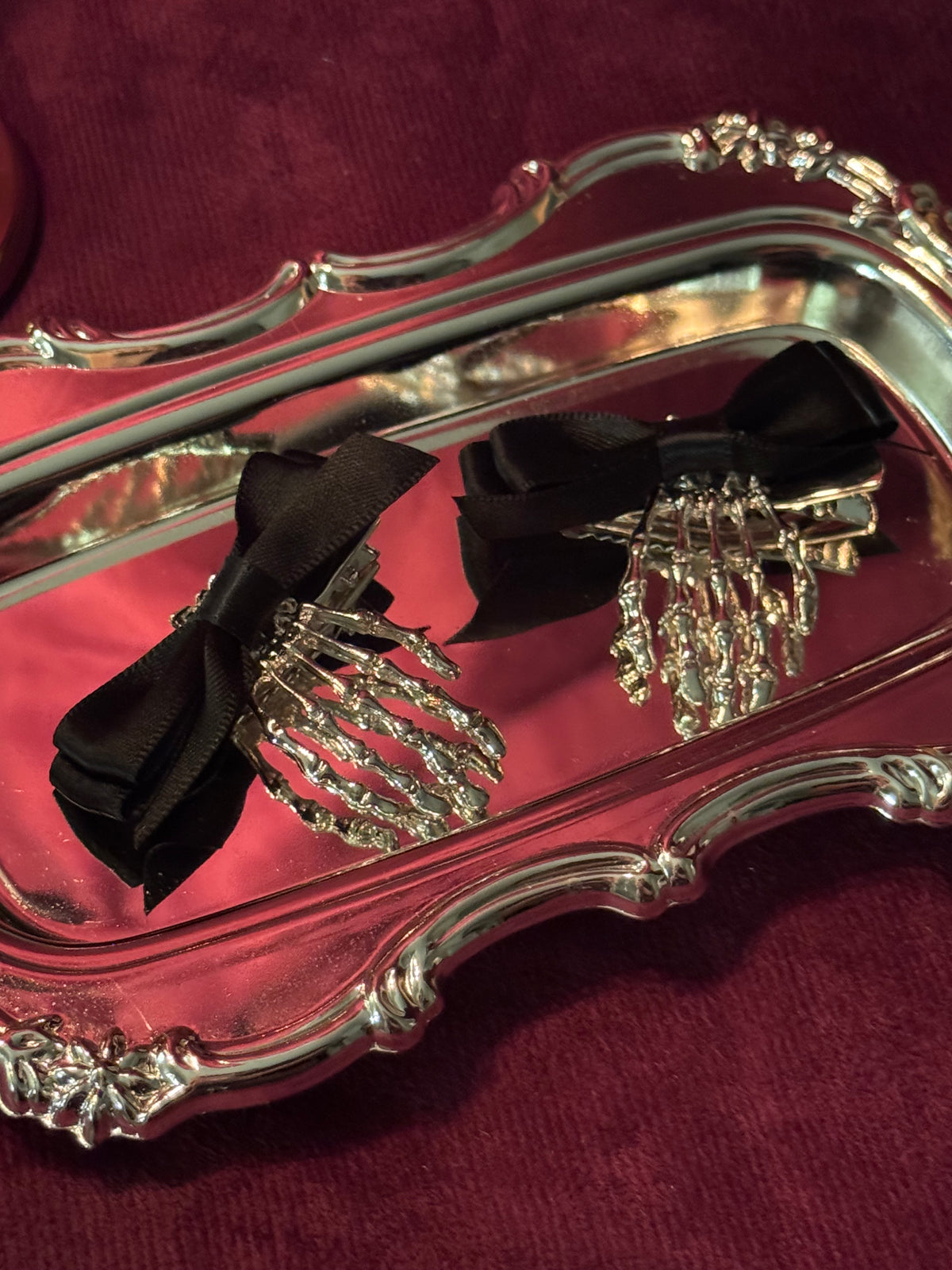 Gothic Lace Bows